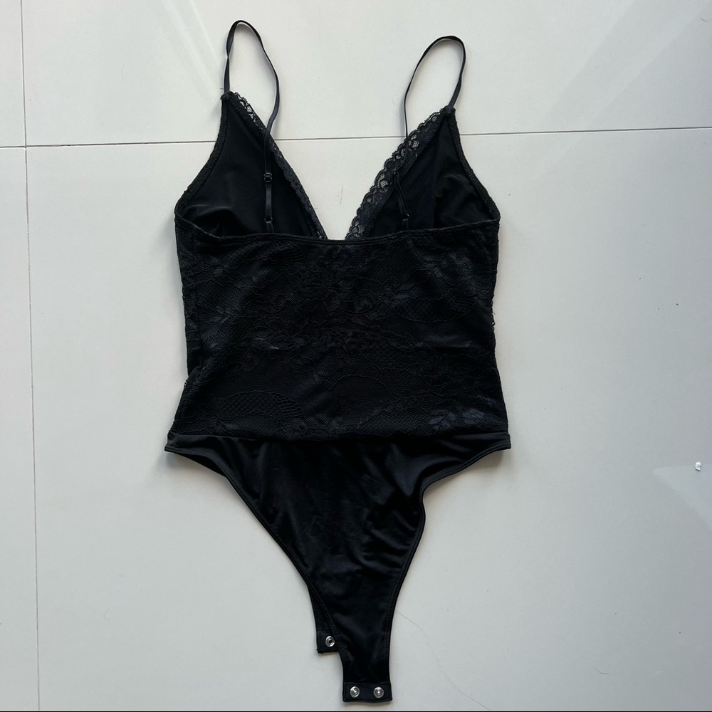 Urban Outfitters Out From Under Black Lace Bodysuit - Picture 3 of 4